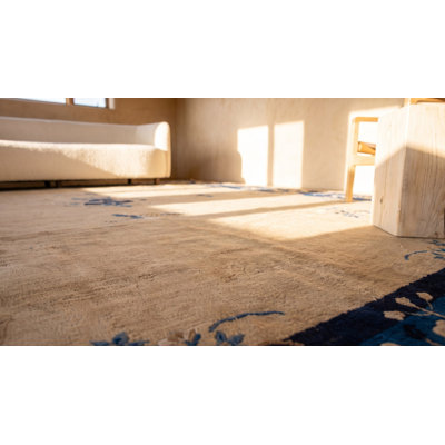 Autre tapis en laine antique de Pékin