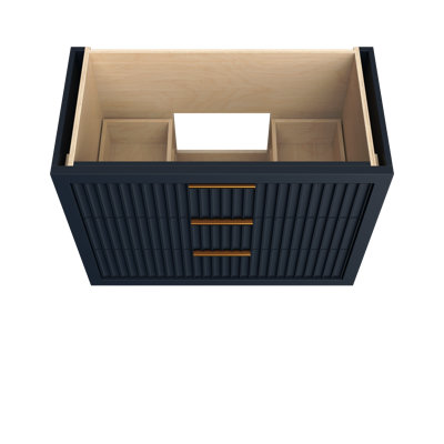 Lecrieú Three-Drawer Single Bath Vanity