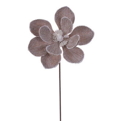 23" Magnolia Artificial Christmas Stem 3/Bag.