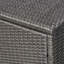 Rangement de patio gris avec support en fer robuste, 33,02 po Profondeur x largeur: 24,48 po, étui d'extérieur Plus, choix