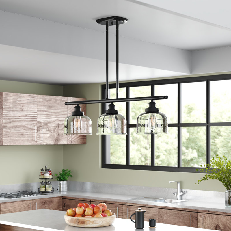 Wade Logan® HamLake Light Kitchen Island Linear Pendant