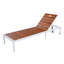 Méridiennes d'extérieur Fauteuil inclinable d'extérieur avec dossier réglable pour patio, bord de piscine ou plage