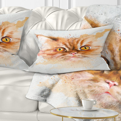 Coussin lombaire pour chat animal grave