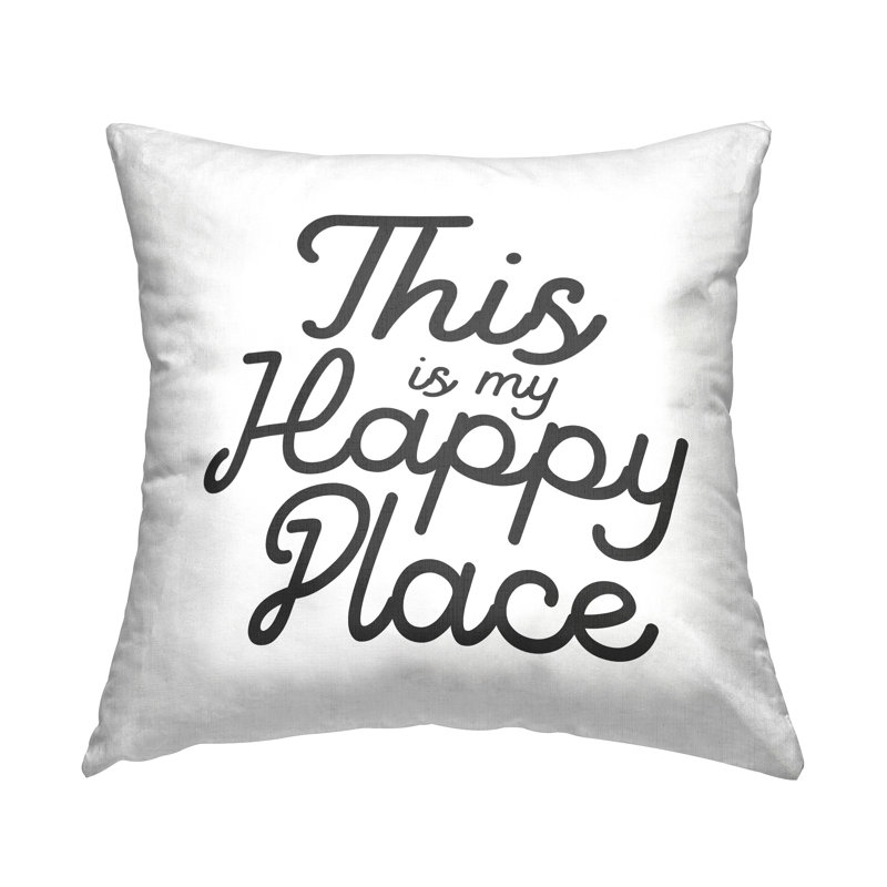 No Decorative Addition Throw Pillow