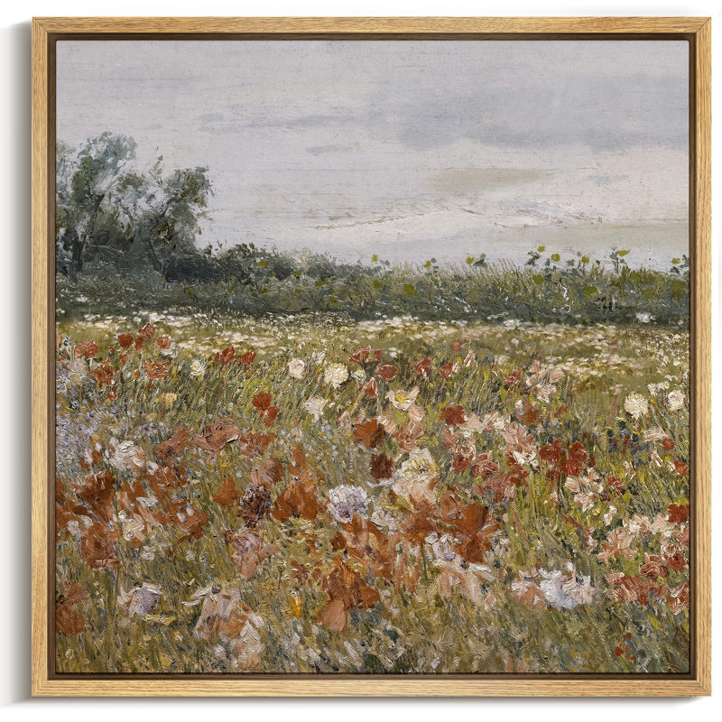 "Rétro charme d'antan rétro", H 24 po x l 24 po, Naturel