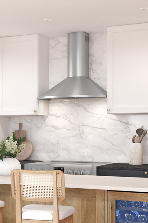 Chimney Wall & Island Range Hoods