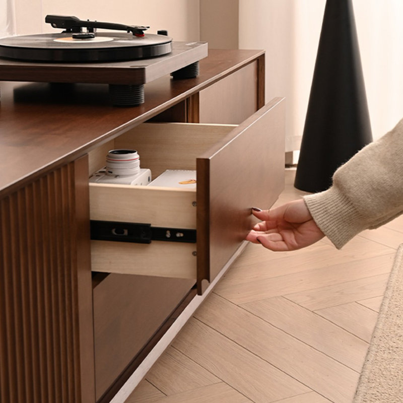 Nut-brown Solid Wood TVStands