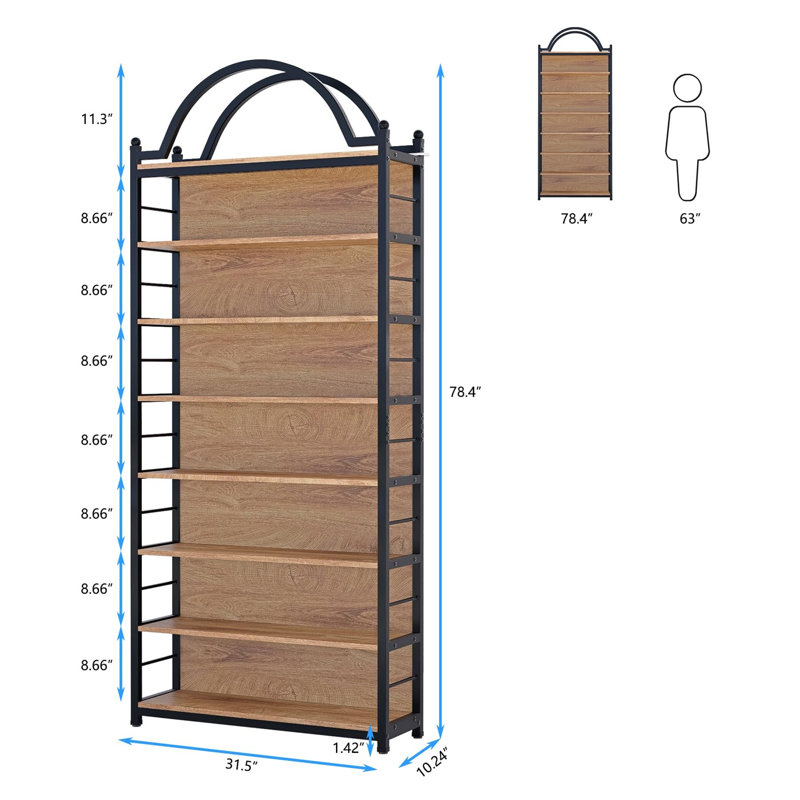 Tour de rangement pour CD / DVD à 8 niveaux, pouvant contenir plus de 400 CD, mince, naturel, Beige