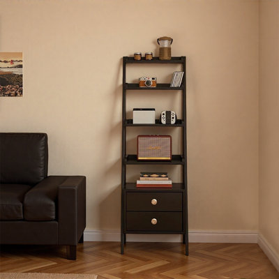 Italian style small floor mounted bookcase