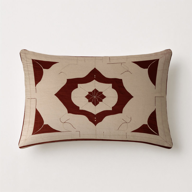 Contour Shift Indoor And Outdoor Throw Pillow, Rectangle 14"H x 20"W