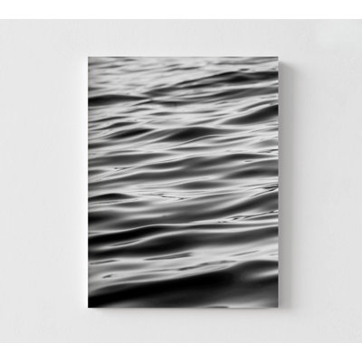 Ocean Wave Prints, Black And White Beach Print, Rippled Water Prints, Calm Waves Print, Framed Water Prints, Black And White Nature Photo