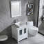 Ensemble de meuble-lavabo simple 24,8 po Manderup-1782799756