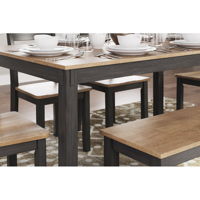 Gesthaven Dining Room Table Set (6/CN)