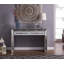 120cm Glass Top Console Table