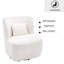 Fauteuil demi-tonneau pivotant de l 25,98 po Caraviello-783351884