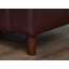 112'' Wide Faux Leather Square Arm Sofa-1974180493