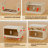 19.69" Side Wide Folding Storage Cabinet