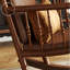 Chaise berçante en bois massif