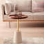 Table de bout en bois massif Rosalva
