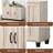 45" 3-Door Shoe Cabinet