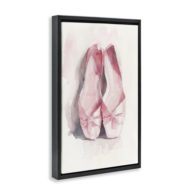 Cadre flottant de chaussons de ballet Soft Blush, design par Ray Powers