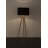 59'' Brown Tripod Floor Lamp-50488160