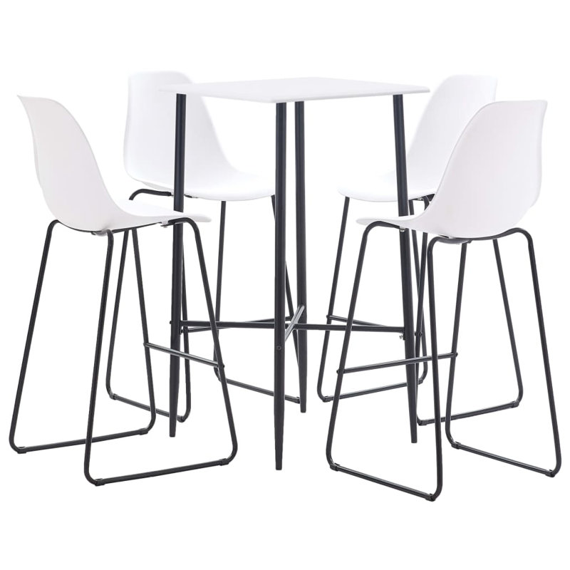 4 - Person Dining Set, Blue, White