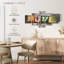 "Love Love", impression sur toile 5 pièces-93822561