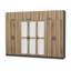 Elina 7 Door Manufactured Wood Wardrobe-99234283-99234284