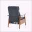 Fauteuil polyvalent et moderne avec fonction d'inclinaison réglable pour la détente-1805434360