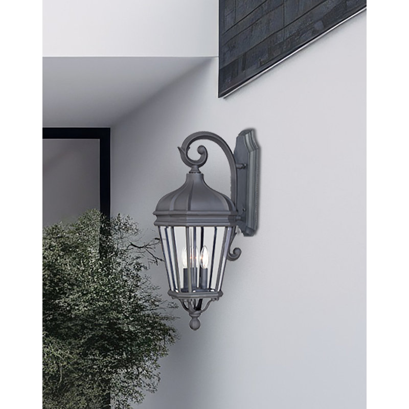 Jesusa Aluminum Wall Light, Black