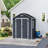 Outdoor Storage Shed with 2 doors, window and vent-113723101-113723102
