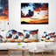 Coussin décoratif ciel éblouissant avec nuages seascape-29339536-29366678