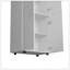 Armoire 70 po H, portes doubles, 6 tablettes, 2 tringles de suspension, blanc-1168585726