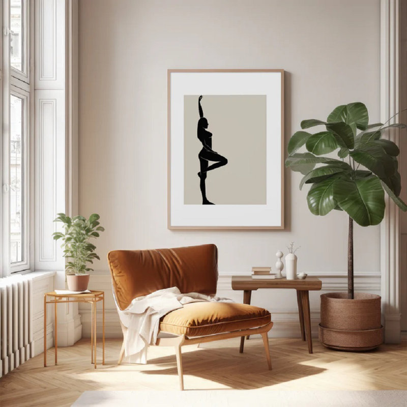 Abstract Figure Print 1, 40cm H x 30cm W