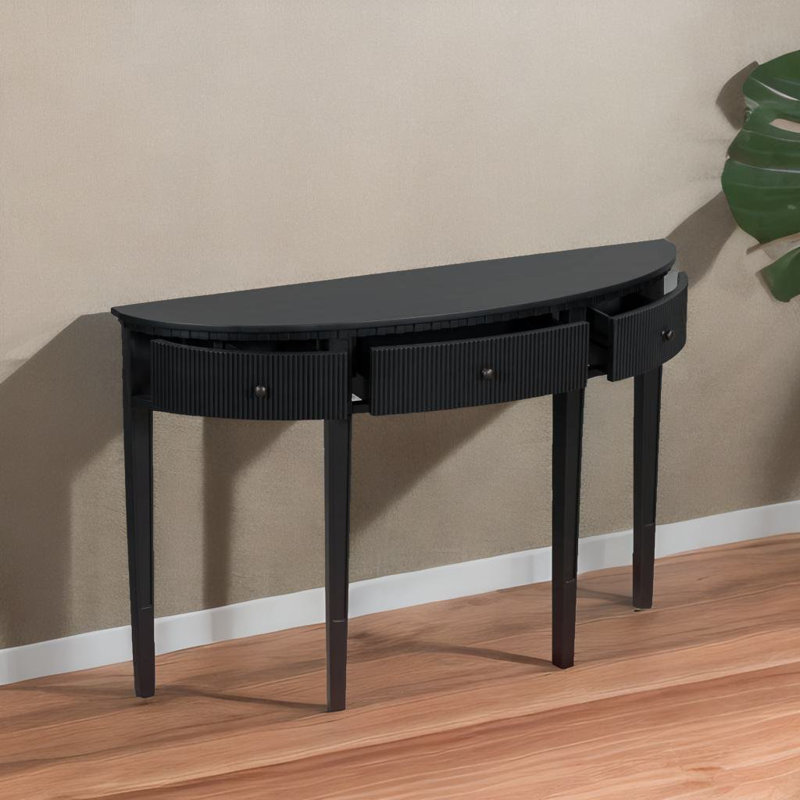 Besart 51.1'' Console Table, Black