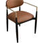 Chaise rembourrée en cuir Eligah-217157785-217157787