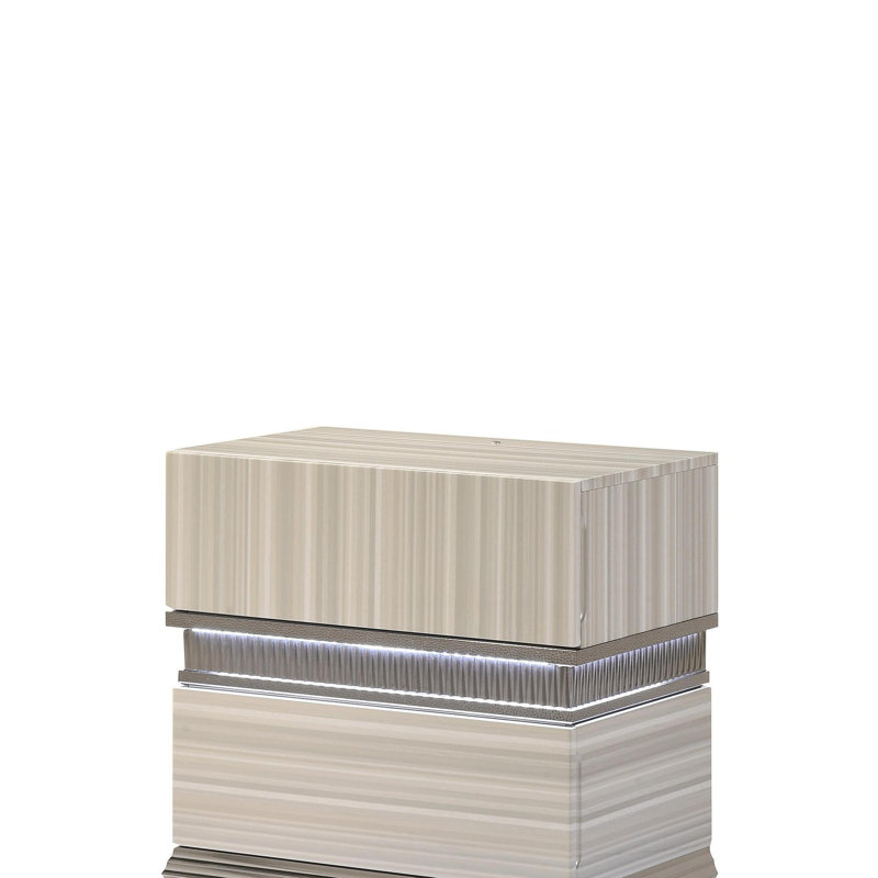 Table de chevet 2 tiroirs Leonor