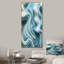 «Blue and White Wave Tiles Impressions I», art mural vagues-100409648-134139751