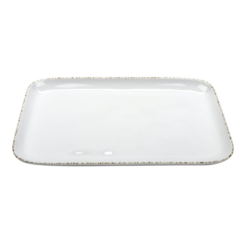 CS-1412-UM – 14" X 11.5" Melamine, Irregular Rectangular Platter, G.E.T. Urban Mill