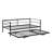 Metal Daybed With Adjustable Trundle, Pop Up Trundle-1765906884