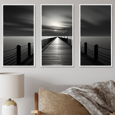 Bridge To Nowhere Scenery III - Bridges Canvas Art Set