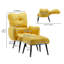 Tauranac Upholstered Accent Chair with Footstool-584157265