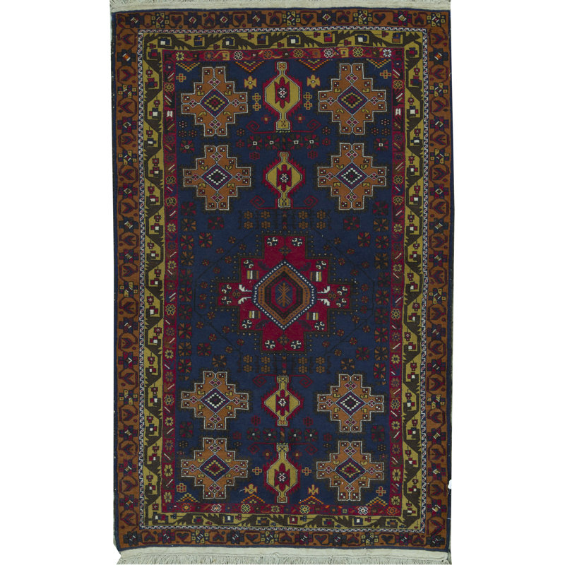Hand-Knotted High-Quality Brown Area Rug