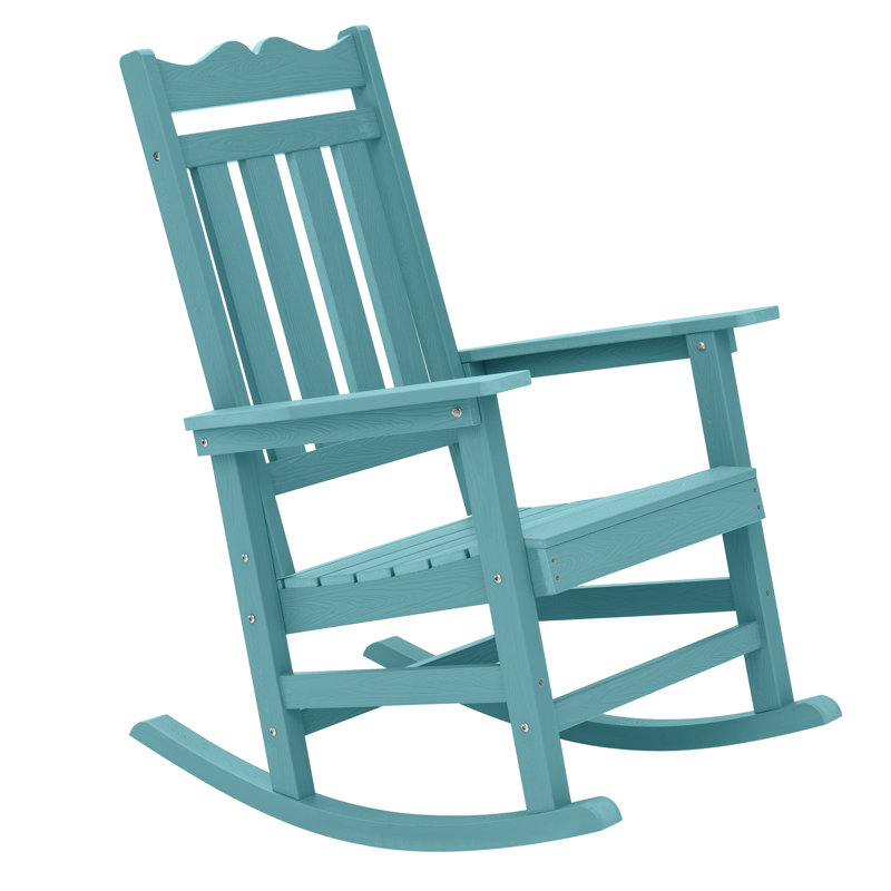 Fauteuil Adirondack 1 pièce Kailan, Bleu lac