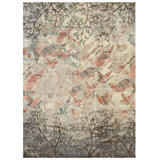New Indian Canopy Wool And Silk On Cotton 9Ftx12ft3in Blush