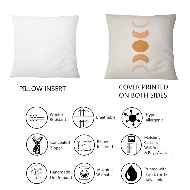 Abstract Throw Pillow