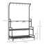 Brylea Tall Plant Stand with Hanging Hooks, 3 Tiered Plant Ladder Shelf