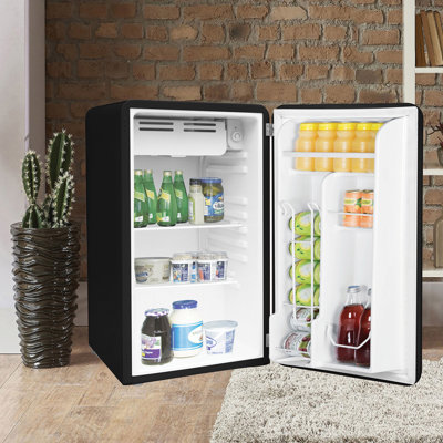 Frigidaire® 3.2-cu. ft. 60-Watt Retro Compact Refrigerator, Black