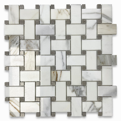 12 in. x 12 in. Marble Tile